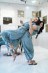 Designer Blue Draw String Women Coord Set